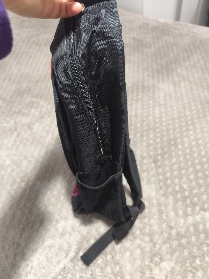 Desenli Kadın Sırt Çantası, Fermuarlı, Çok Renkli - Görsel 4