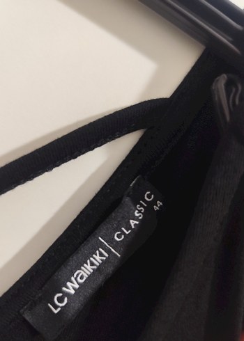 Siyah V Yaka Uzun Askılı Gotik Elbise - Görsel 3