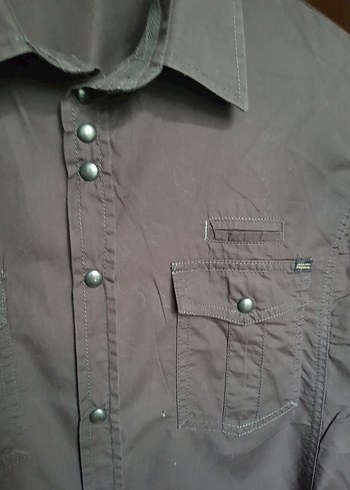 Erkek Uzun Kollu Keten Gömlek - Görsel 3