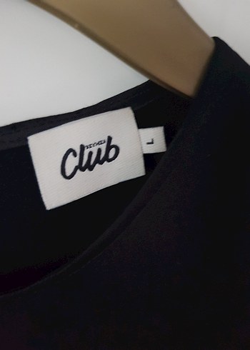 Siyah Saten Kolsuz Bluz - Görsel 4