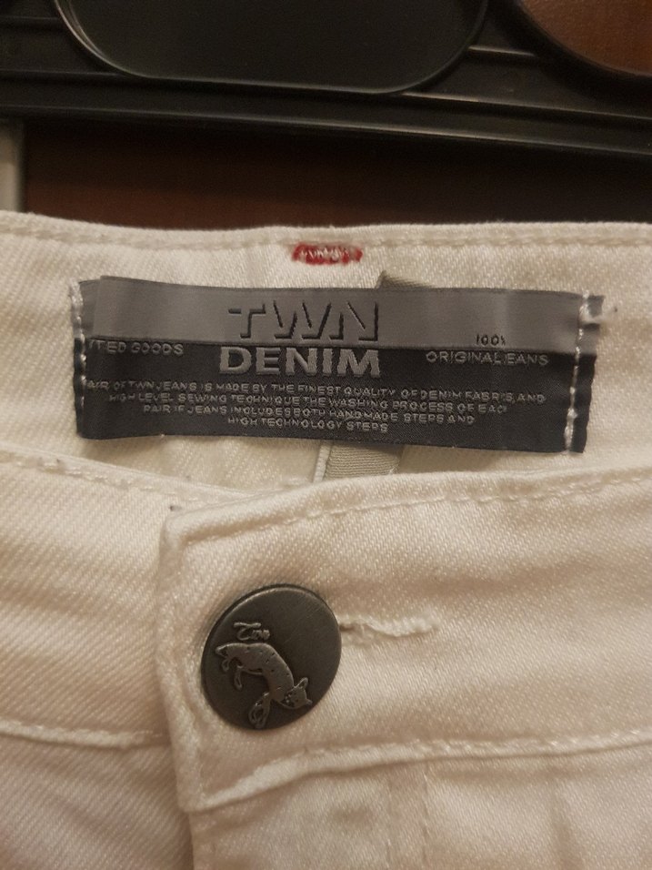 D'S Tween Damat Beyaz Erkek Kot Pantolon - Görsel 2