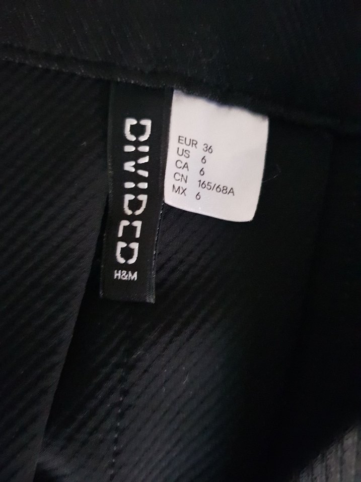 Çizgili Pilili Siyah Mini Etek - Görsel 3