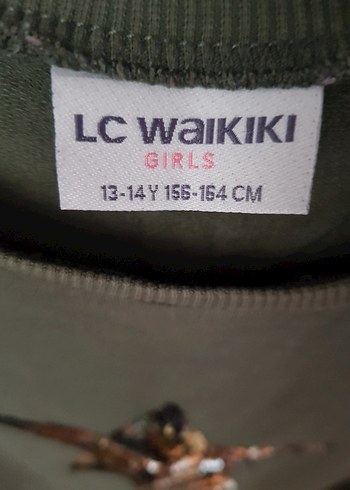 Pul İşlemeli Yeşil Sweatshirt - Görsel 3