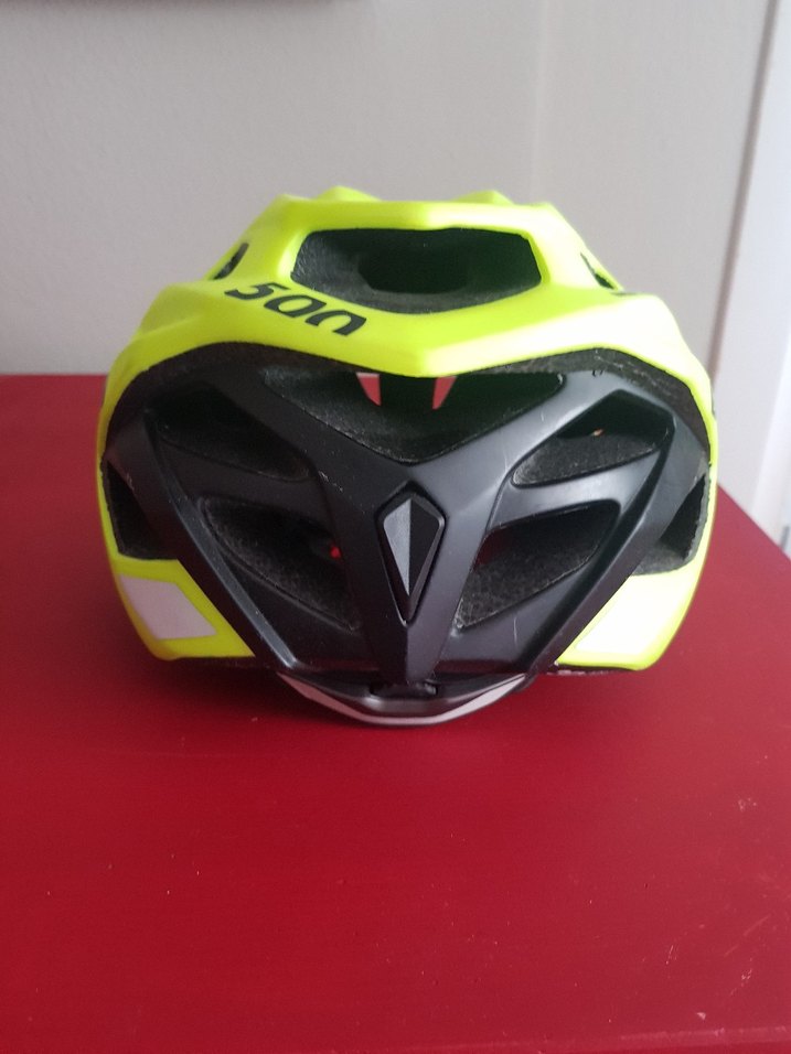 Decathlon Sarı Bisiklet Kaskı - Görsel 4