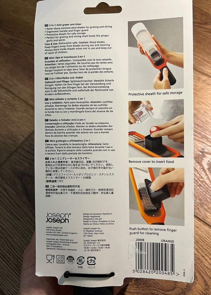 Joseph joseph rende - Görsel 2