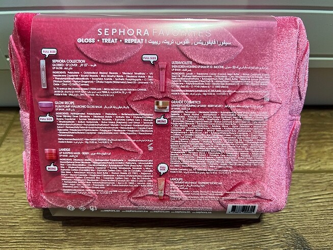 Beden Sephora Favorites Gloss,Treat,Repeat set