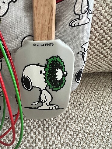 Beden Snoopy Peanuts 3 lü eldiven spatula seti