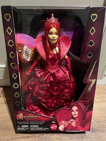 Disney Descendants fire of reds