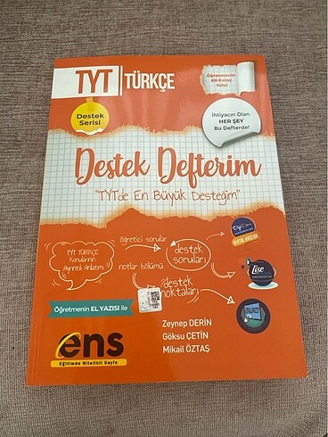 Tyt türkçe destek defterim