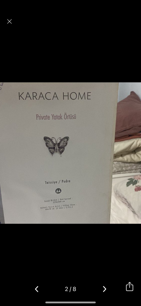 Karaca yatak örtüsü - Görsel 3