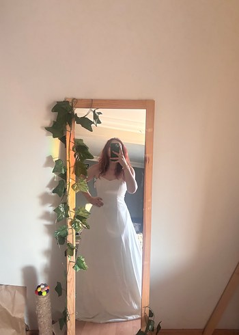 Saks Mavisi Straplez Kadın Bindallı - Görsel 2