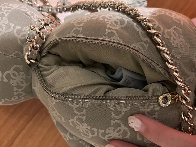  Beden haki Renk Orjinal Guess Bear Bag