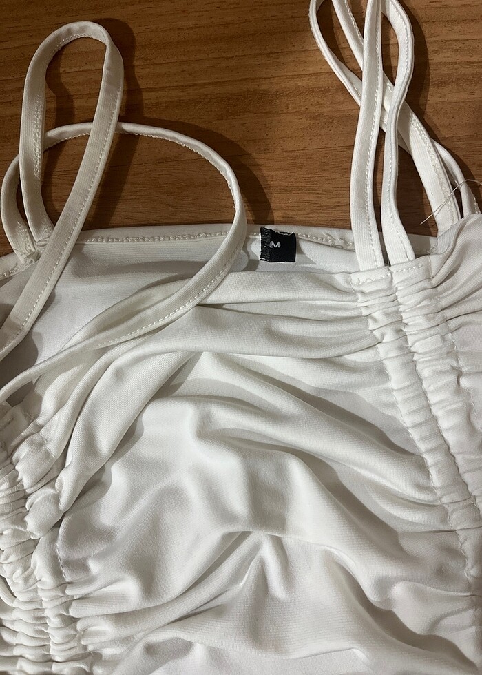 Büzgüllü bluz - Görsel 2