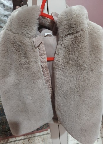 H&M kız bebek kürk yelek