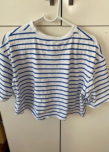 çizgili t-shirt