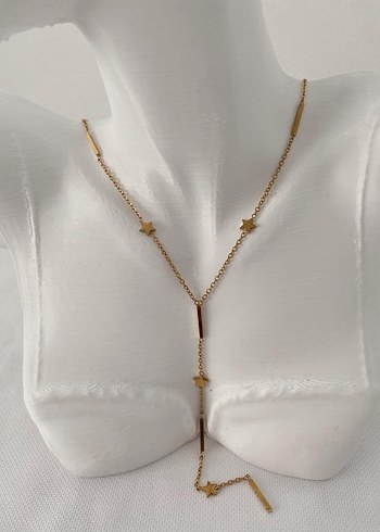 Accessorize Çelik Y kolye