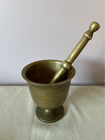 Vintage Pirinç Havan