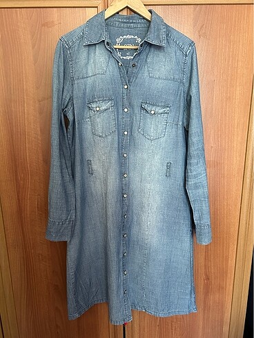 Kot Jean Elbise Tunik