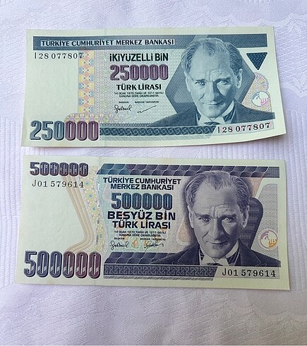 Eski Türk Parası Banknot Koleksiyon