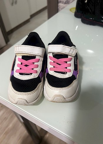 Puma Kız Çocuk Renkli Sneaker - Görsel 2