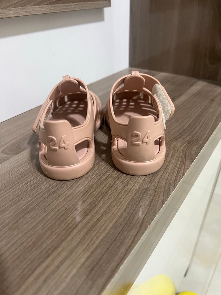 İgor Bej Kız Çocuk Tokalı Sandalet - Görsel 3