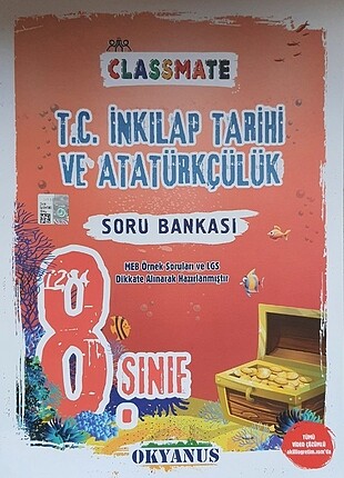 Classmate 8 LGS TC İnkılap Tarihi ve Atatürkçülük 