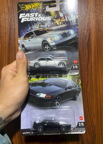  Beden Hotwheels Fast&Furıous premium - uzun kart lot