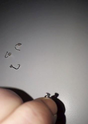 Gri Minimalist  Piercing hızma Seti - Görsel 6