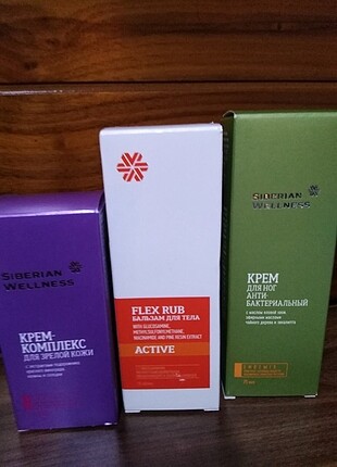 Siberian wellness el, ayak ve leke kremi 3ü bir arada