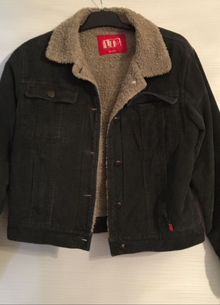 36 Beden LTB vintage ici kurklu kot ceket