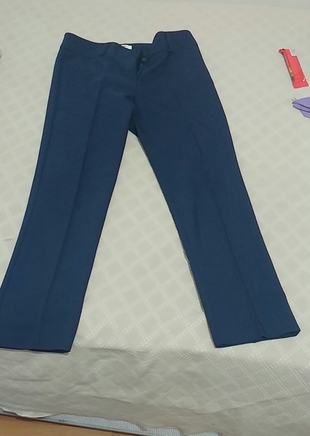 lacivert kumaş pantolon