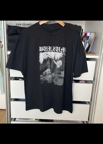 Burzum Filosofem Siyah Metal Tisort