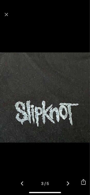 l Beden Slipknot All Hope is Gone Metal Tisort