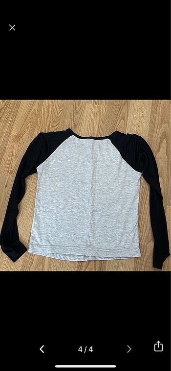 l Beden siyah Renk Skull gotik uzun kollu bluz/crop