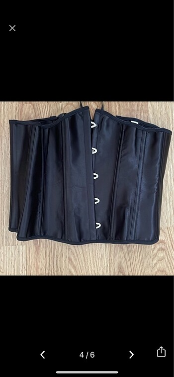Beden siyah Renk Siyah saten gotik korse