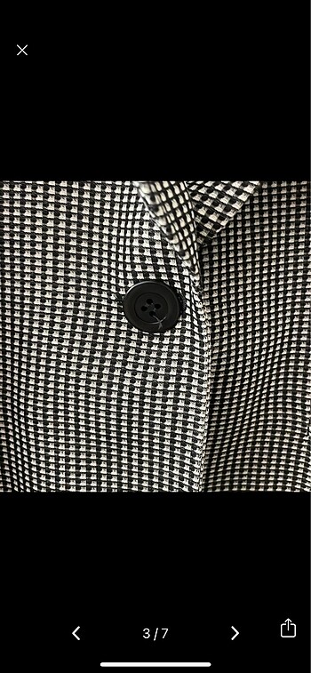 l Beden Ekoselo Blazer Ceket