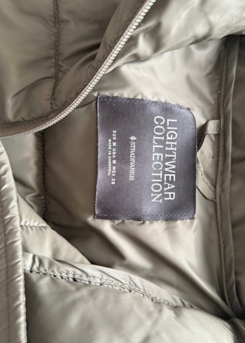 Stradivarius Uzun Kollu Şişme Yelek - Görsel 2