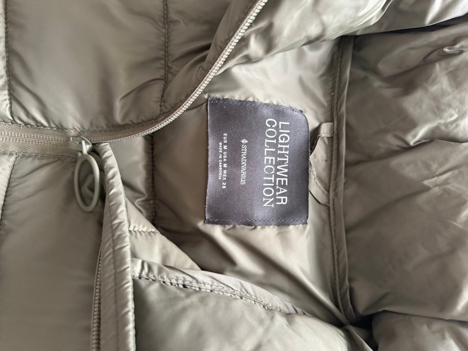 Stradivarius Uzun Kollu Şişme Yelek - Görsel 2