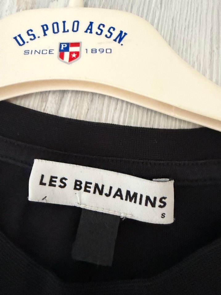 Les Benjamins Siyah T-shirt - Görsel 2