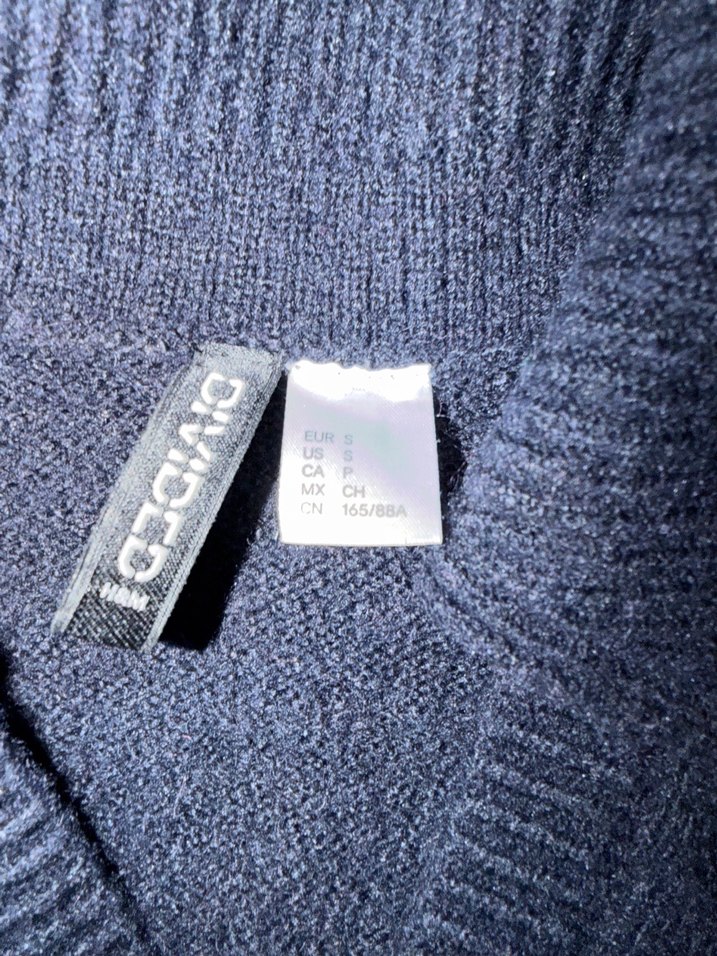 H&M Lacivert Kadın Örgü Kazak - Görsel 2