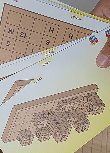  Beden Renk Dikkat puzzle