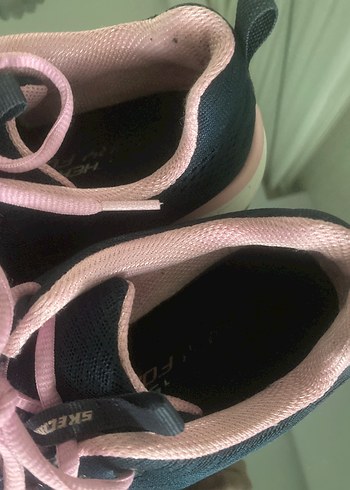 Skechers Pembe Siyah Spor Ayakkabı - Görsel 3