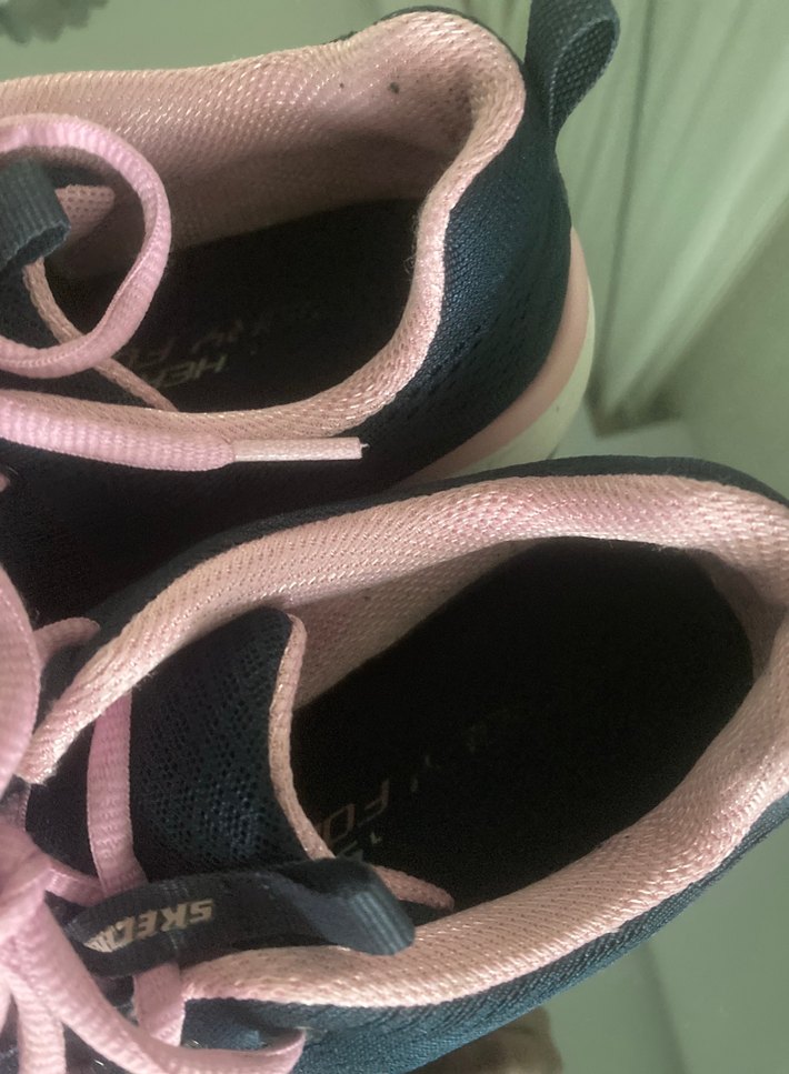 Skechers Pembe Siyah Spor Ayakkabı - Görsel 3