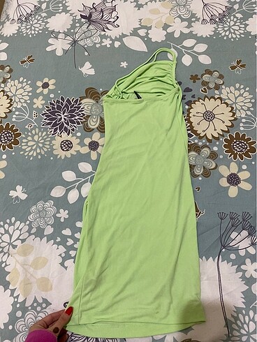 xs Beden yeşil Renk H&M elbise