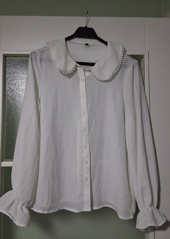 Trendyol & Milla Beyaz Sifon Gomlek