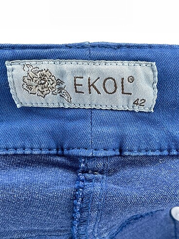 42 Beden lacivert Renk Ekol Jean / Kot %70 İndirimli.