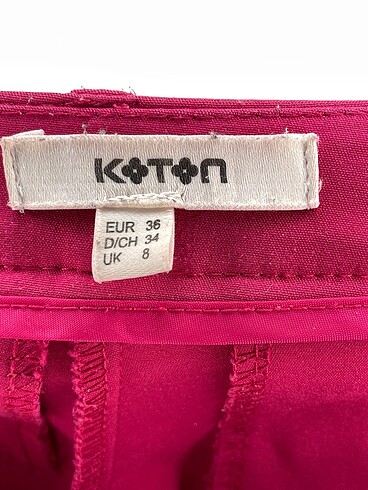 36 Beden pembe Renk Koton Düz Kesim %70 İndirimli.