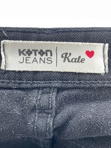 38 Beden siyah Renk Koton Jean / Kot %70 İndirimli.