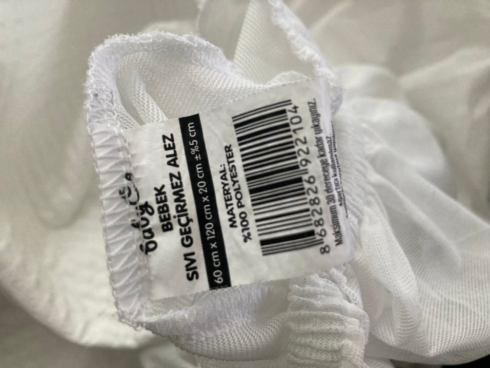 Bebek Sıvı Geçirmez Alez 60x120 cm - Görsel 2