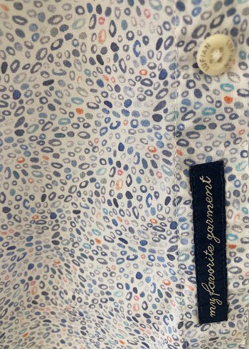 Lufian Desenli Slim Fit Erkek Gömlek - Görsel 3